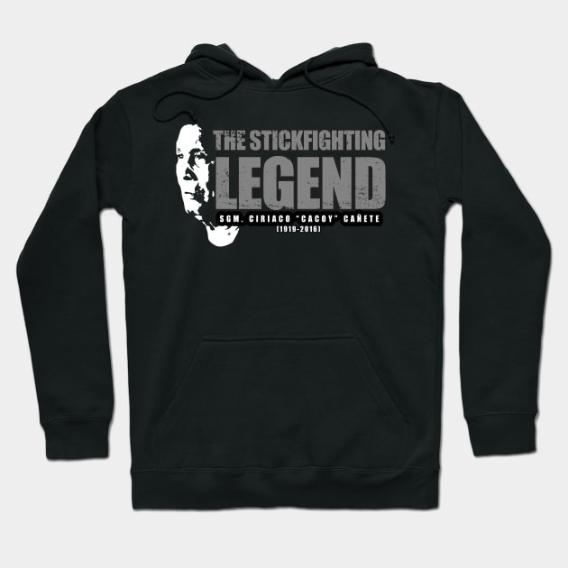 Stick Fighting Legeng Hoodie by Eskrima